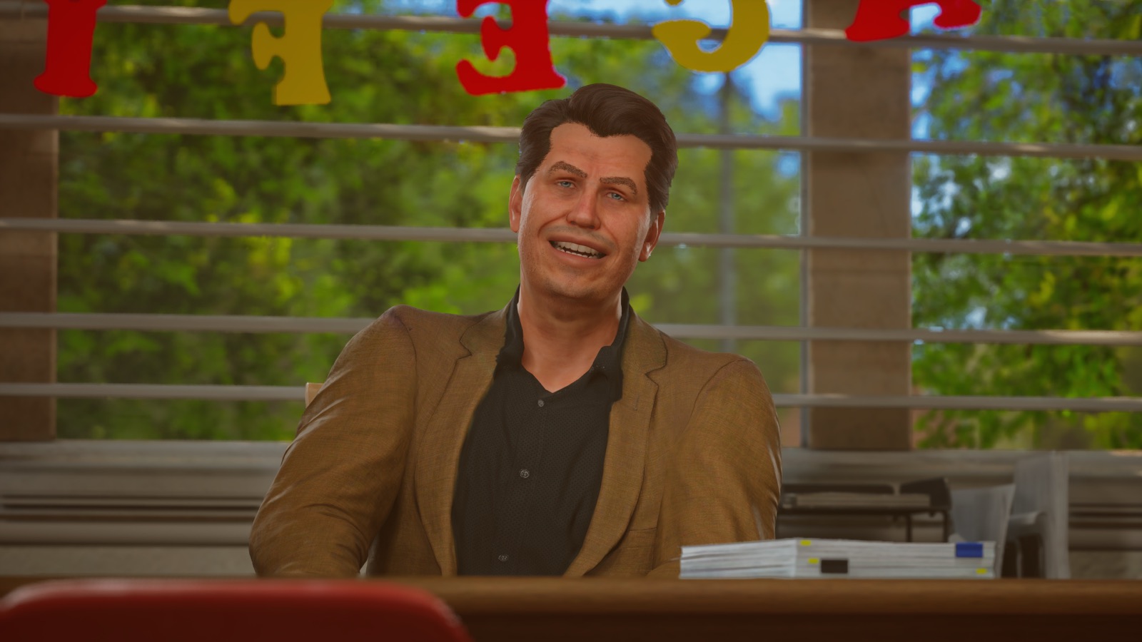 Official Principal Carpenter artwork from the Agefield High announcement